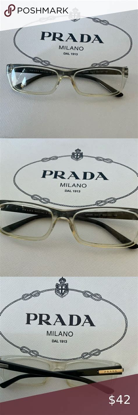 prada eyeglasses clear|prada eyeglasses clear frame.